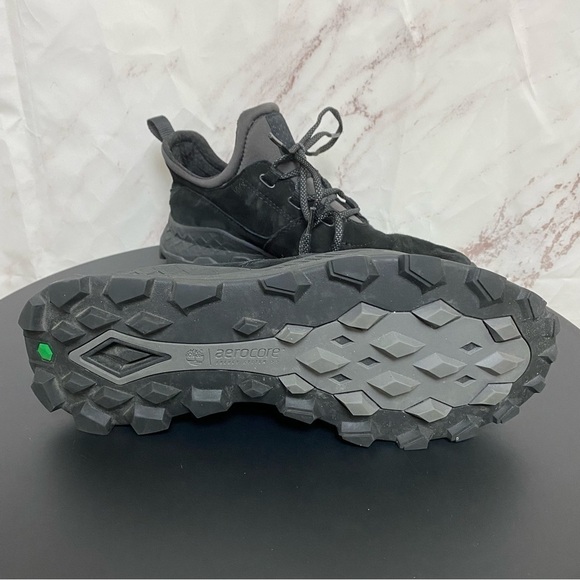 Timberland Brooklyn Oxford Black Suede Sneakers - Picture 9 of 13